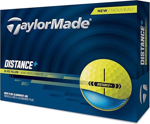TaylorMade Distance+ 2025 — Balles Vitesse