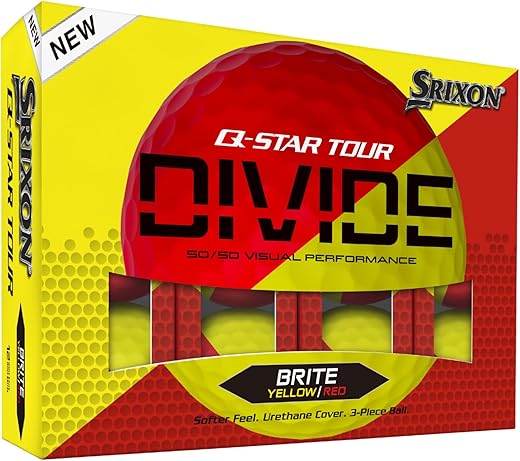 Lot 12 Srixon Q-Star Divide bicolores Tour