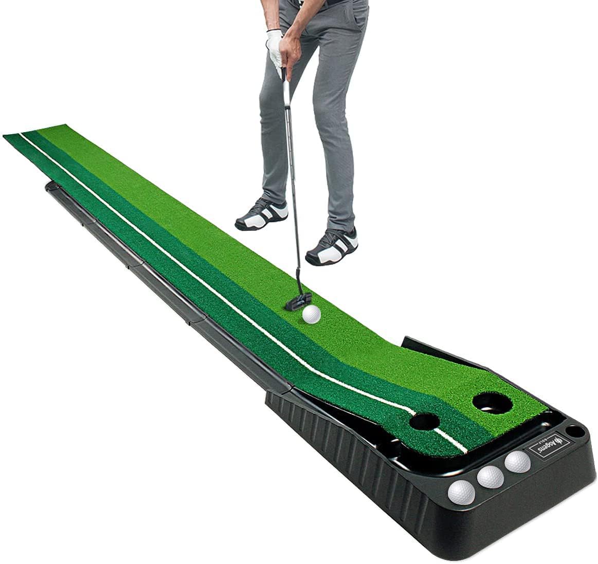 Tapis de putting golf 3 balles inclus