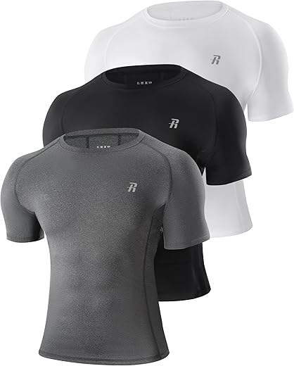 Runhit t‑shirt compression manches courtes