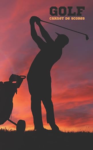 Carnet de scores de golf 103 pages