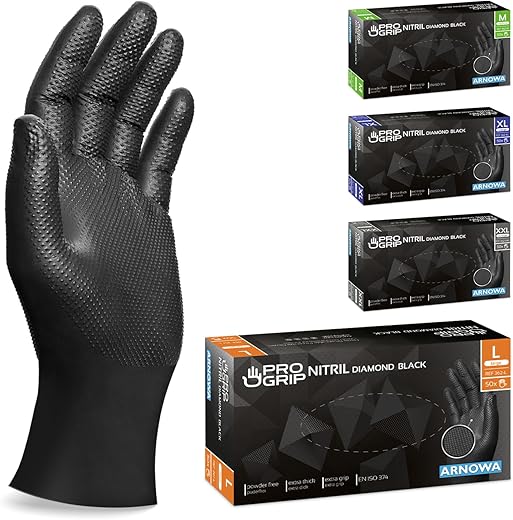 Gants PROGRIP nitrile diamant extra-épais