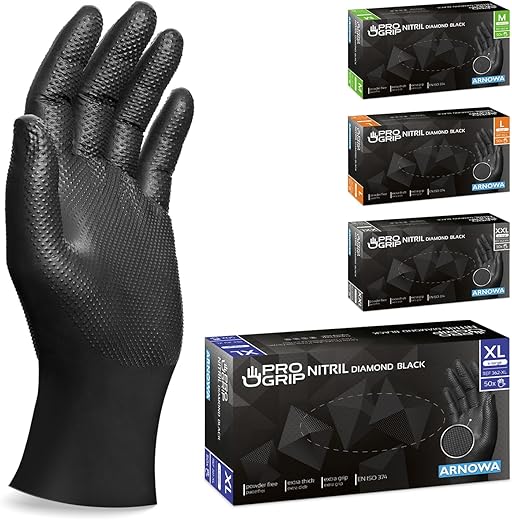 Gants PROGRIP nitrile diamant taille XL