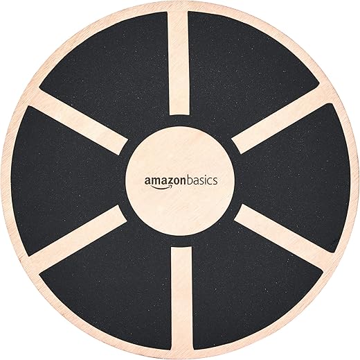 Planche d’équilibre en bois Amazon Basics