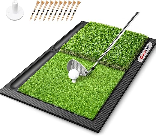 Tapis de golf pliant 2-en-1 grand format